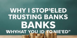 Why I Stopped Trusting Banks and What I Did Instead Why I Stopped Trusting Banks and What I Did Instead