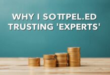 Why I Stopped Trusting ‘Experts’ and Started Managing My Own Money Why I Stopped Trusting 'Experts' and Began Managing My Own Finances